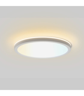 Corte 30cm Flush Ceiling Light White Front 2800/4000/6000K-2