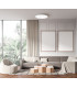 Corte Flush Ceiling Light White Front 2800/4000/6000K-5