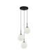 Deore Cluster Pendant Ceiling Light Black 3xE27-1