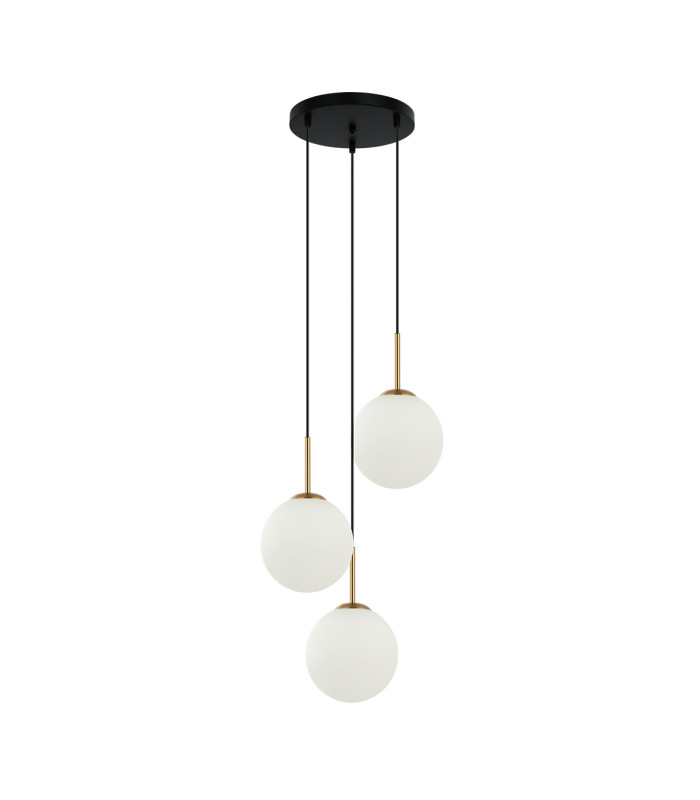 Deore Cluster Pendant Ceiling Light Antique Bronze 3xE27-1