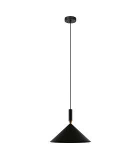 Drello Dome Pendant Ceiling Light Black-1