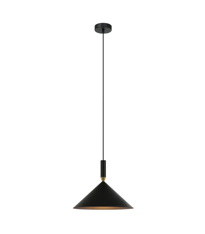 Drello Dome Pendant Ceiling Light Black-4