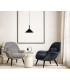 Drello Dome Pendant Ceiling Light Black-5