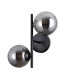 Erimida Globe Wall Lights Matt Black 2xG9-2
