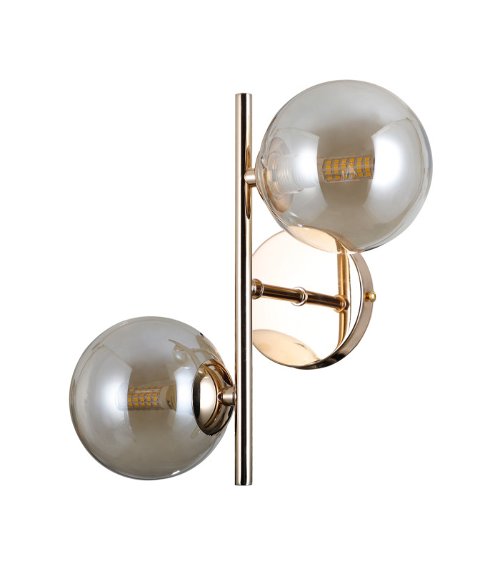 Erimida Globe Wall Lights Gold 2xG9-2