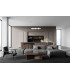 Eris Bar Pendant Ceiling Light Chrome 3000K Warm White-5