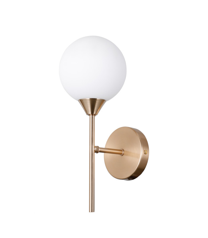 Evora Globe Wall Lights Gold-1