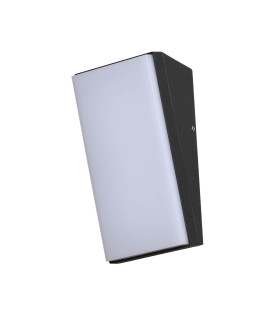 Fama Outdoor Flush Wall Lamp Black 3000K Warm White IP65-1