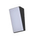 Fama Outdoor Flush Wall Lamp Black 4000K Neutral White IP65-1