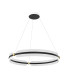 Faris LED Pendant Ceiling Light Black Gold 3000K Warm White-1
