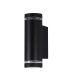 Fondo GU10 Outdoor Up Down Wall Lamp Black 2xGU10 IP54-1