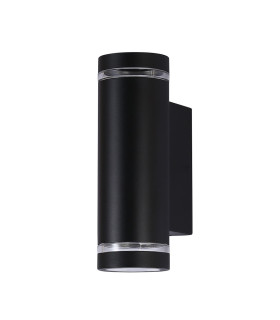 Fondo GU10 Outdoor Up Down Wall Lamp Black 2xGU10 IP54-1