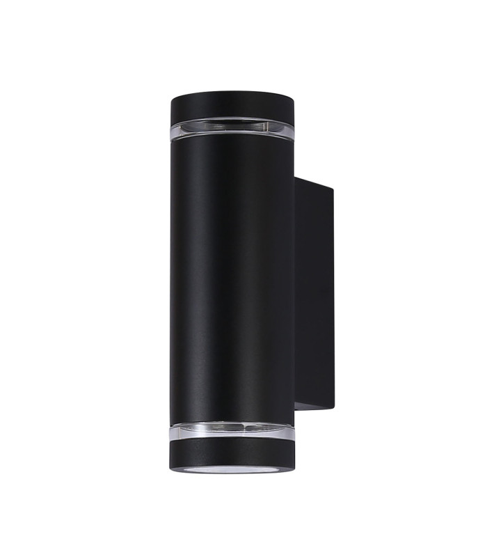 Fondo GU10 Outdoor Up Down Wall Lamp Black 2xGU10 IP54-1