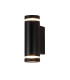 Fondo GU10 Outdoor Up Down Wall Lamp Black 2xGU10 IP54-2