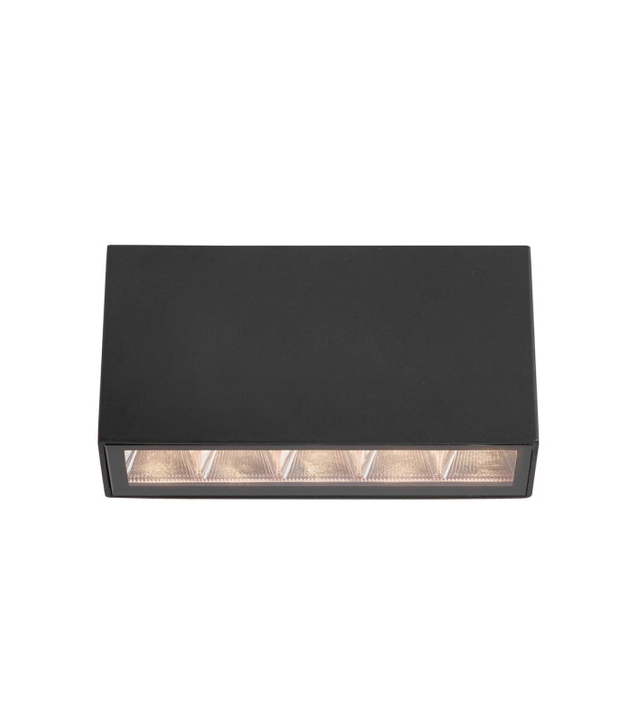 Forli Outdoor Surface Mounted Downlight Black 3000K Warm White 5xLED IP54-2