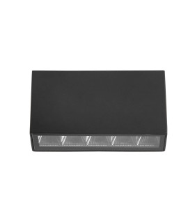 Forli Outdoor Surface Mounted Downlight Black 4000K Neutral White 5xLED IP54-1