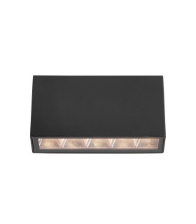 Forli Outdoor Surface Mounted Downlight Black 4000K Neutral White 5xLED IP54-2