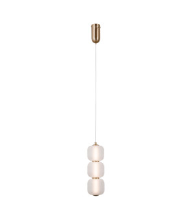 Ganti Slim Pendant Ceiling Light Gold 3000K Warm White-1