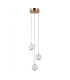 Ganti Cluster Pendant Ceiling Light Gold 3000K Warm White 3xLED-2