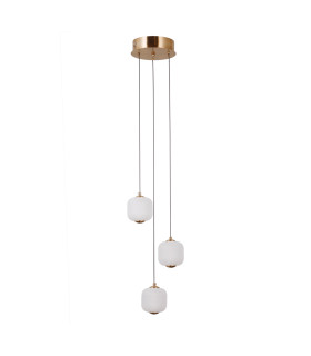 Ganti Cluster Pendant Ceiling Light Gold 3000K Warm White 3xLED-2