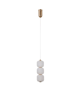 Ganti Slim Pendant Ceiling Light Gold 3000K Warm White-2