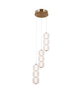 Ganti Triple Cluster Pendant Ceiling Light Gold 3000K Warm White 3xLED-1