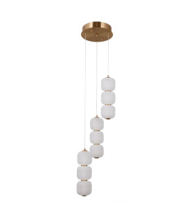 Ganti Triple Cluster Pendant Ceiling Light Gold 3000K Warm White 3xLED-2