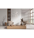 Ganti Cluster Pendant Ceiling Light Gold 3000K Warm White 5xLED-5
