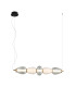 Gastel Bar Pendant Ceiling Light Black White 3000K Warm White-1