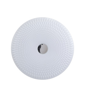 Gemi 48cm Flush Ceiling Light White 4000K Neutral White-1
