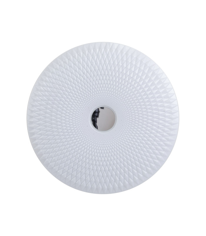Gemi 48cm Flush Ceiling Light White 4000K Neutral White-1