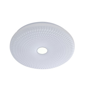 Gemi 38cm Flush Ceiling Light White 4000K Neutral White-3