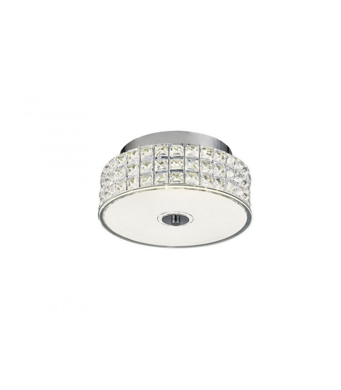 Round Ceiling 18W 1050lm LED 4000K Polished Chrome, Crystal - 1