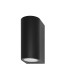 Genta Round Outdoor Up Down Wall Lamp Black 2xGU10 IP54-2
