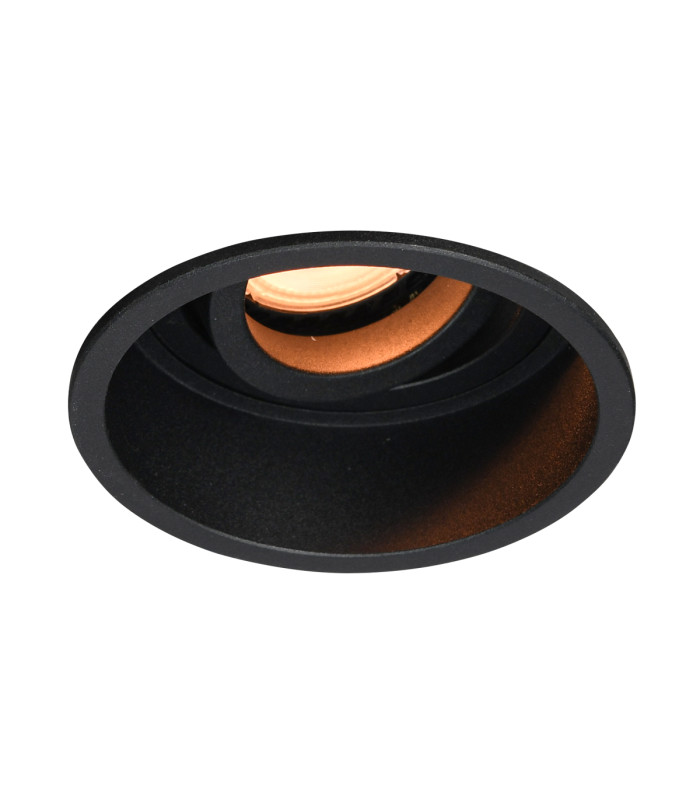 Gralte Recessed Downlight Black Sandblasted-1