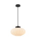 Groste Dome Pendant Ceiling Light Black-1
