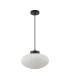 Groste Dome Pendant Ceiling Light Black-4
