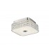 Square Flush Ceiling 18W 1050lm LED 4000K Polished Chrome, Crystal - 1