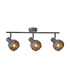 Harley Ceiling Spotlight Bar Grey Gold 3xE14-1