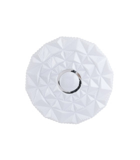 Kelmi 33cm Decorative Flush Ceiling Light White 4000K Neutral White-1