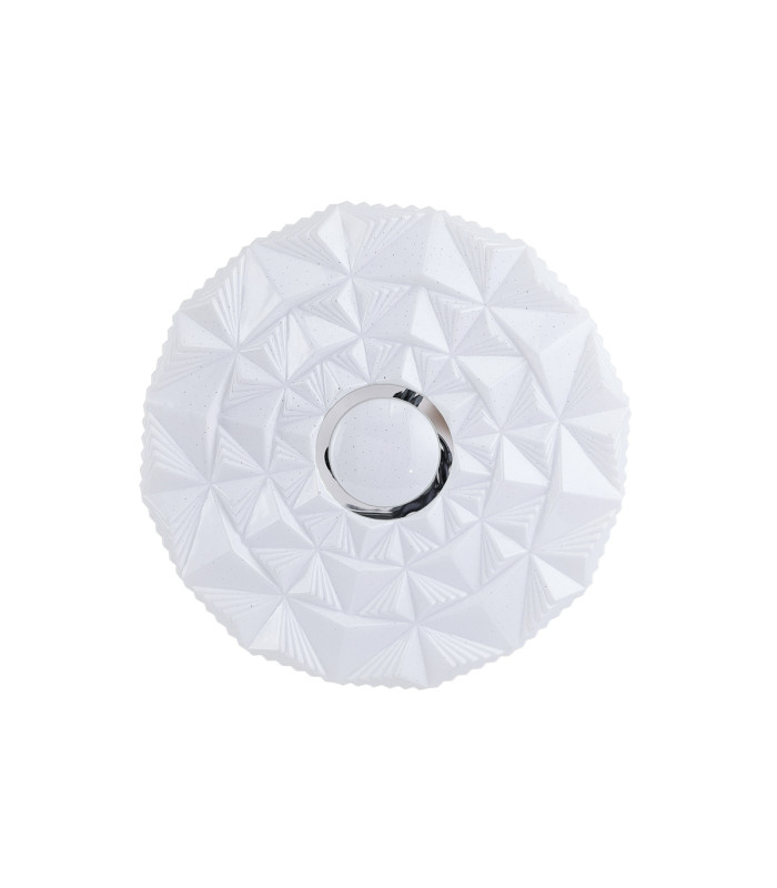 Kelmi 33cm Decorative Flush Ceiling Light White 4000K Neutral White-1