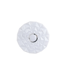 Kelmi 27cm Decorative Flush Ceiling Light White 4000K Neutral White-1