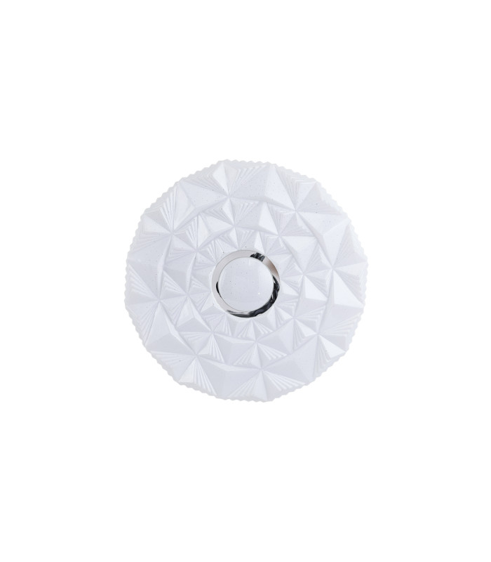 Kelmi 27cm Decorative Flush Ceiling Light White 4000K Neutral White-1