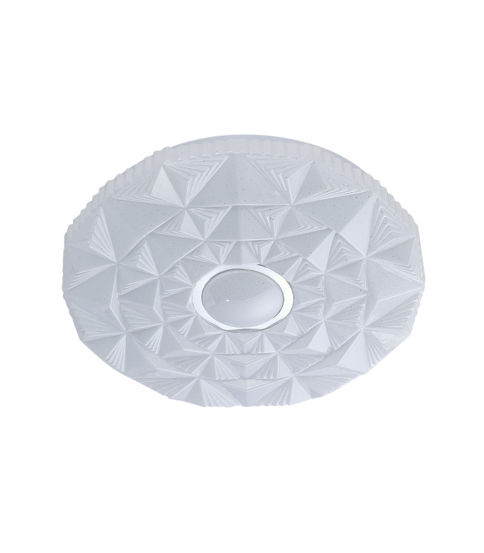 Kelmi 27cm Decorative Flush Ceiling Light White 4000K Neutral White-3