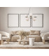 Larosa Globe Pendant Ceiling Light Antique Bronze 8xE14-5