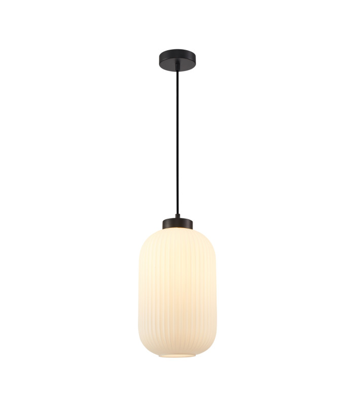 Lindo Dome Pendant Ceiling Light Black-4