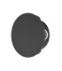 Macba 12cm Outdoor Flush Wall Lamp Black 3000k Warm White IP54-2