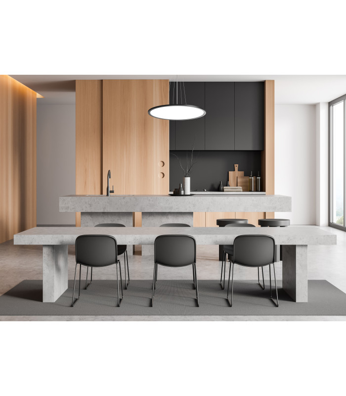 Manito 48cm LED Pendant Ceiling Light Black 2800/4000/6000K-5
