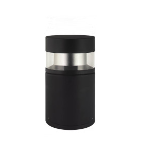 Marcon Outdoor Pedestal Light Black 3000K Warm White IP54-1