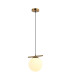 Merseta 20cm Globe Pendant Ceiling Light Antique Bronze-1